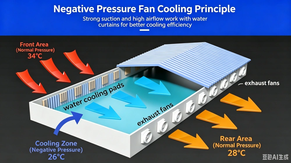 negative pressure exhaust fan cooling principles negative pressure exhaust fan cooling principle