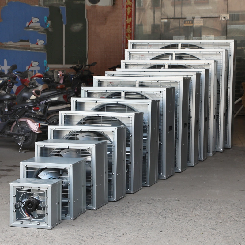 negative pressure exhaust fan series