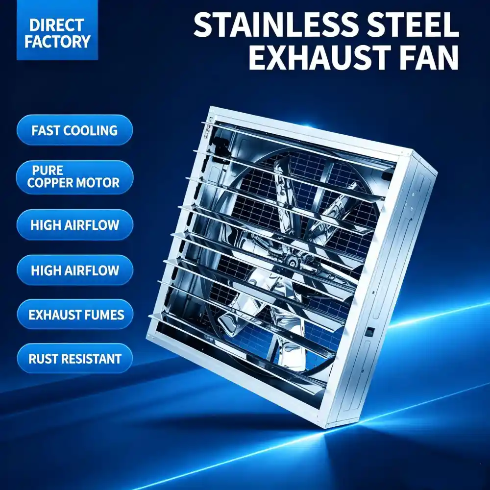 stainless steel exhaust fan
